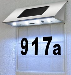 Mājas numura apgaismojums cena un informācija | Pastkastītes, mājas numuri | 220.lv