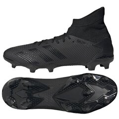 Futbola apavi Adidas Predator 20.3 FG M EF1634, melni cena un informācija | Futbola apavi | 220.lv