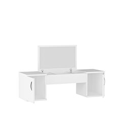 Tualetes galdiņš Kalune Design Mercan, balts cena un informācija | Kosmētikas galdiņi | 220.lv