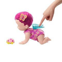 Кукла ползающая Бабочка My Garden Baby, розовая цена и информация | Игрушки для девочек | 220.lv