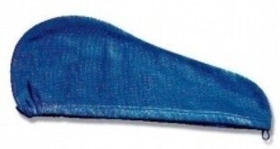Pirts cepurīte-turbāns, balts/zils cena un informācija | Pirts lietas | 220.lv