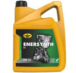 Kroon-Oil Enersynth FE 0W-16 sintētiskā eļļa, 5 L cena un informācija | Motoreļļas | 220.lv