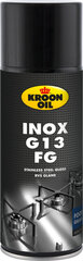 Nerūsējošā tērauda tīrīšanas līdzeklis Kroon Oil Inox G13 FG, 400 ml cena un informācija | Tīrīšanas līdzekļi | 220.lv