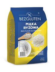 Bezglutēna rīsu milti BEZGLUTEN "Rice Flour", 500 g cena un informācija | Milti | 220.lv