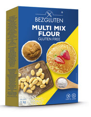 Bezglutēna miltu maisījums BEZGLUTEN "Multi Mix Flour", 1 kg cena un informācija | Milti | 220.lv