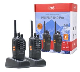 Radio stacija PNI PMR R40 Pro komplekts 2 gab cena un informācija | Rācijas | 220.lv
