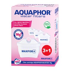 Maināmais filtrs Aquaphor B25 Maxfor+ Mg, 4 gab. cena un informācija | Ūdens filtri | 220.lv