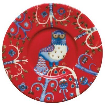 Iittala šķīvis, 15 cm, sarkans cena un informācija | Trauki, šķīvji, pusdienu servīzes | 220.lv