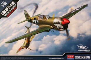 Līmējamais modelis Academy 12341 USAAF P-40N &quot;Battle ofImphal&quot; 1/48 cena un informācija | Līmējamie modeļ | 220.lv
