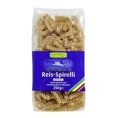 Pilngraudu rīsu makaroni Spirelli, bezglutēna, Rapunzel, 250 gr cena un informācija | Makaroni | 220.lv