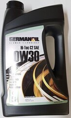Sintētiskā motoreļļa Germanoil Hi-Tec 0W30, 5 L cena un informācija | Motoreļļas | 220.lv
