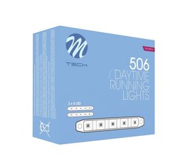 Dienas gaitas lukturi M-Tech DRL 5 Osram Opto LED, 2 gab cena un informācija | Automašīnu spoguļi, restes, lukturi | 220.lv