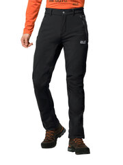 Vīriešu bikses JACK WOLFSKIN 1505171 black 56 21W cena un informācija | Vīriešu slēpošanas apģērbs | 220.lv