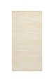 Rug Solid kokvilnas paklājs, dabiski balts – dažādi izmēri,  75 x 300 cm
