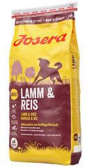 Sausa barība suņiem Josera Lamb&Rice, 15 kg cena un informācija | Sausā barība suņiem | 220.lv