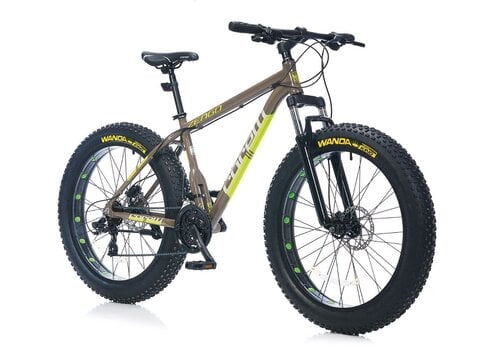 Kalnu velosipēds Corelli Zengo 26", pelēks/zaļš cena un informācija | Velosipēdi | 220.lv