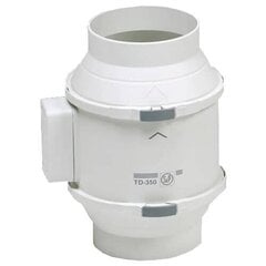 Ventilators S&P TD-350/125 T cena un informācija | Ventilatori vannas istabai | 220.lv
