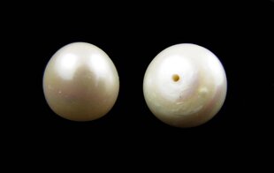 Saldūdens pērles 1 pāris 9-11 mm cena un informācija | Rotu veidošana, pērļošana | 220.lv
