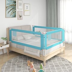 Aizsargbarjera bērnu gultai vidaXL, zila, 90x25cm cena un informācija | Bērnu drošības preces | 220.lv