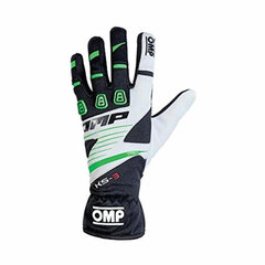 Men's Driving Gloves OMP Melns cena un informācija | Moto aizsargi | 220.lv