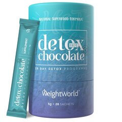 Uztura bagātinātājs detoksikācijai, Chocolate Detox Powder, 28 paciņas cena un informācija | Uztura bagātinātāji tievēšanai | 220.lv