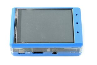 Korpuss, piemērots Raspberry Pi un 3.2” LCD ekrānam, zils cena un informācija | Atvērtā koda elektronika | 220.lv