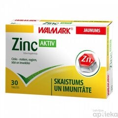WM. Zink Activ tab.N30 cena un informācija | Vitamīni, preparāti, uztura bagātinātāji imunitātei | 220.lv