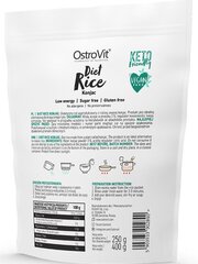 Ostrovit Diētiskie rīsi Konjac 400 g cena un informācija | Vitamīni, preparāti, uztura bagātinātāji labsajūtai | 220.lv