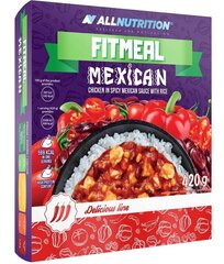 AllNutrition Fitmeal Mexican 420 g - vistas gaļa meksikāņu mērcē ar rīsiem cena un informācija | Funkcionālā pārtika | 220.lv