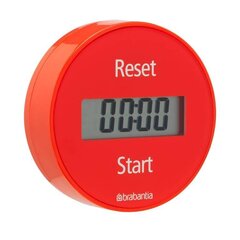 Elektroniskais hronometrs ar magnētu Brabantia, sarkans cena un informācija | Pedometri, hronometri, sirds ritma monitori | 220.lv