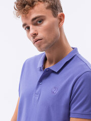 Vīriešu polo krekls Ombre S1374 violets cena un informācija | Vīriešu T-krekli | 220.lv