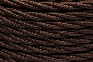 Instalācijas tekstila kabelis Electraline 34072, 100 m cena un informācija | Auduma vadi un spaiļu bloki | 220.lv
