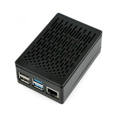 Raspberry Pi 4B ABS, melna kaste cena un informācija | Atvērtā koda elektronika | 220.lv