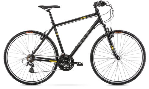 Hibrīda velosipēds Romet Orkan M 28" 2022, melns cena un informācija | Velosipēdi | 220.lv