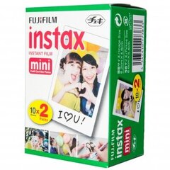 Fujifilm Instax Mini fotopapīrs (10x2 gab./iepakojumā) cena un informācija | Citi piederumi fotokamerām | 220.lv
