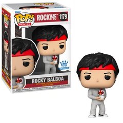 Figūriņa Funko POP! Rocky 45th Anniversary – Rocky Balboa with chicken exlusive cena un informācija | Rotaļlietas zēniem | 220.lv