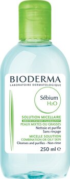 Attīrošs micelārais ūdens sejai Bioderma Sebium H2O 250 ml cena un informācija | Sejas ādas kopšana | 220.lv