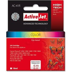 Tintes Activejet AC-41 Canon CL-41/CL-51 krāsainas cena un informācija | Tintes kārtridži | 220.lv