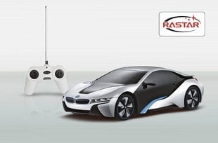 RASTAR radiovadāms auto BMW I8 1:24, 48400 cena un informācija | Rotaļlietas zēniem | 220.lv