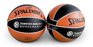 Basketbola bumba Spalding Euroleague TF-1000 (oficiāla), 7. izmērs cena un informācija | Basketbola bumbas | 220.lv