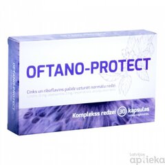 Oftano-Protect kaps. N30 cena un informācija | Vitamīni, preparāti, uztura bagātinātāji imunitātei | 220.lv