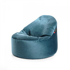 Кресло-мешок Qubo™ Cuddly 65, гобелен, синее цена и информация | Кресла-мешки и пуфы | 220.lv