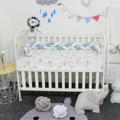 Pinta bērnu gultiņas aizsardzība (8 x 200 cm) cena un informācija | Spilveni, guļammaisi, konverti jaundzimušajiem | 220.lv