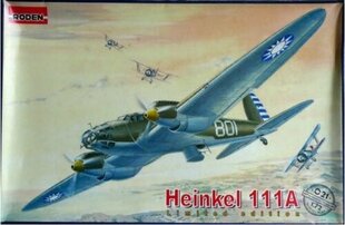 Līmējams modelis Roden 021 He-111A 1/72 cena un informācija | Līmējamie modeļ | 220.lv