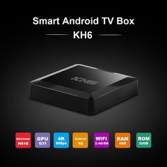 Mecool KH6-Android 10.0-4/32GB-Bluetooth 5.0 cena un informācija | Virszemes TV uztverēji | 220.lv