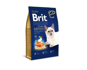 Brit Premium By Nature Pieaugušiem Kaķiem, Ar Lasi 1,5 Kg cena un informācija | Sausā barība kaķiem | 220.lv