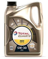 TOTAL Quartz INEO LONG LIFE 5W-30 motoreļļa, 5 L cena un informācija | Motoreļļas | 220.lv