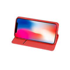 Samsung Galaxy A53 5G maciņš Smart Book Magnet, sarkans cena un informācija | Telefonu vāciņi, maciņi | 220.lv