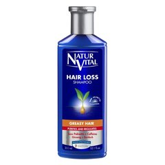 Šampūns pret matu izkrišanu (taukainiem matiem) Natur Vital Hair Loss 300 ml cena un informācija | Šampūni | 220.lv