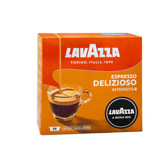 Kafijas kapsulas Lavazza A Modo Mio Delizioso, 36 gab. cena un informācija | Kafija, kakao | 220.lv
